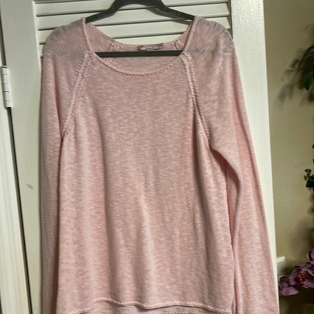 Light pink beach sweater from Calypso St Barth
